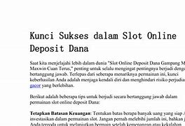 Orang Dalam Slot Online Via Dana Tutorial Cuan Di Facebook